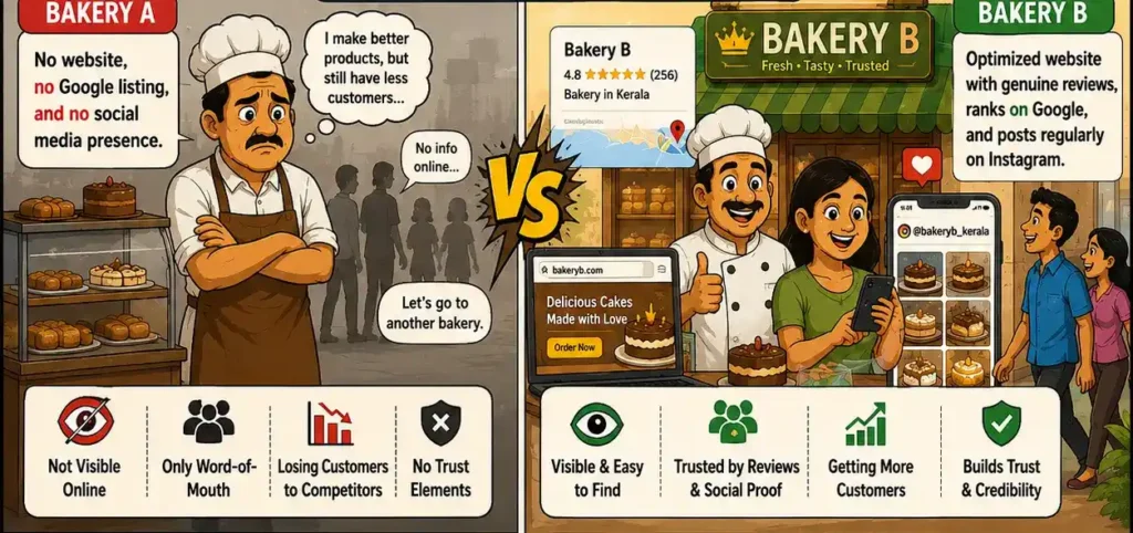 Digital marketing helps to grow local business online